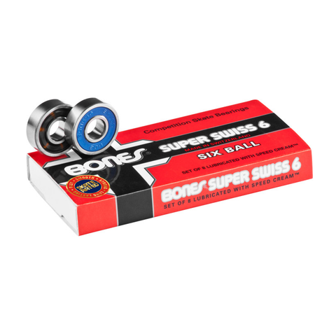 Rodajes Bones Supers Swiss Six Balls