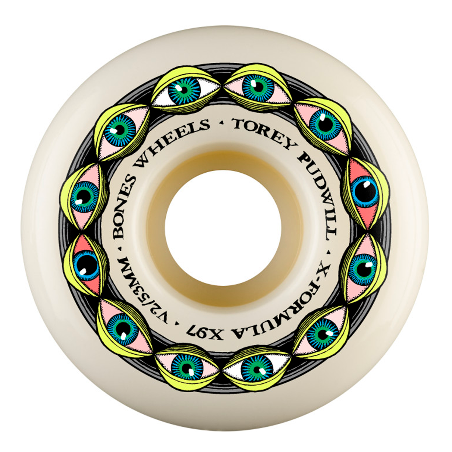 Llantas Bones - X97 Pudwill Frying eyes V2 53mm