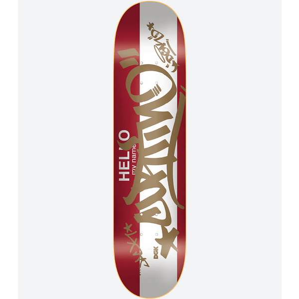 Tabla DGK Hello my name is... Curtin 8.1