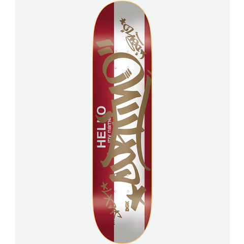 Tabla DGK Hello my name is... Curtin 8.1