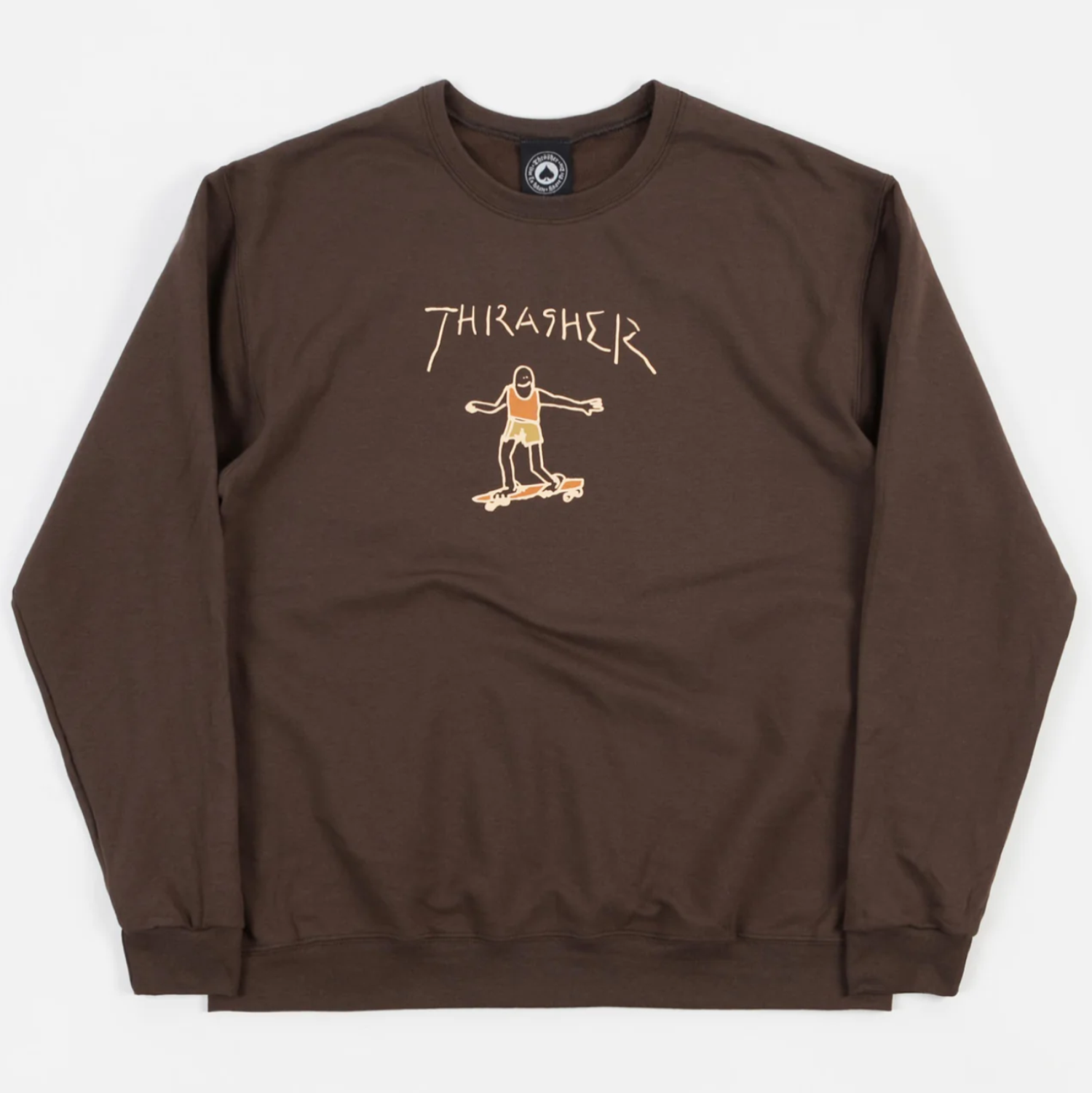 Polera Thrasher Gonz Fill Crewneck