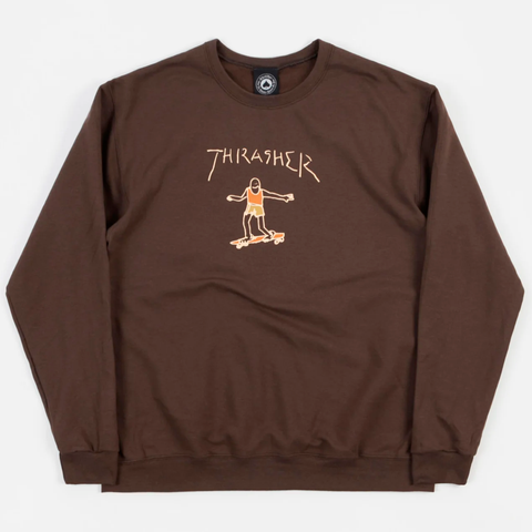 Polera Thrasher Gonz Fill Crewneck