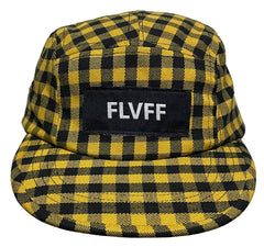 Gorra FLVFF - 5 Panel plaid Logo Brand