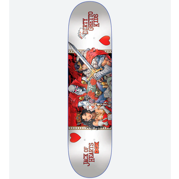 Tabla DGK Jack of hearts Curtin 8.25