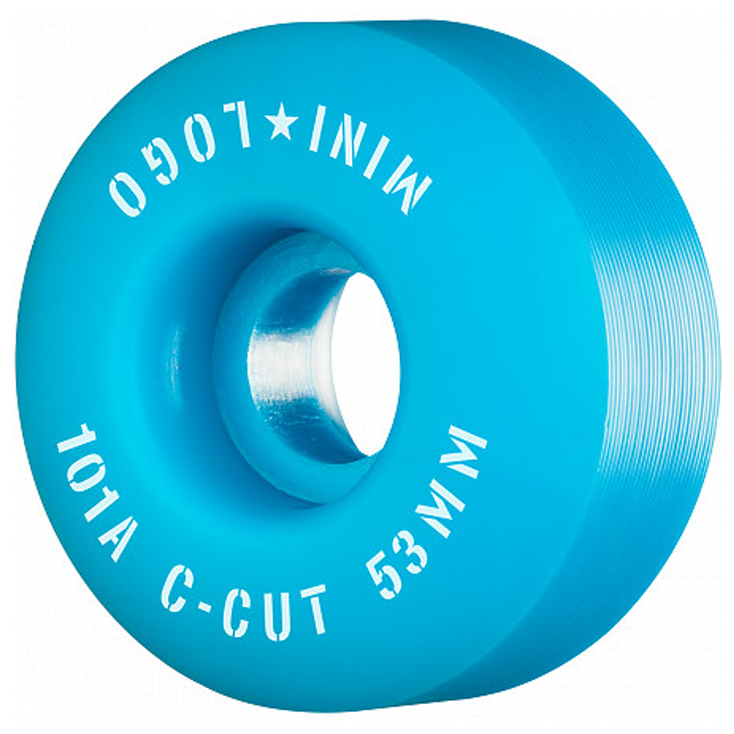 Llantas Mini Logo - C-cut blue 53mm 101a