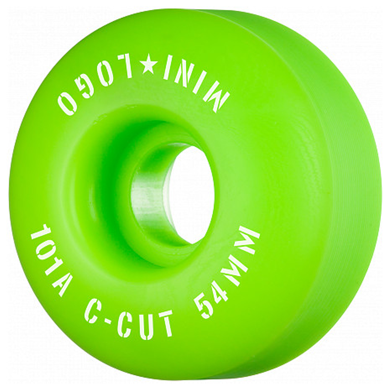 Llantas Mini Logo - C-cut green 54mm 101a