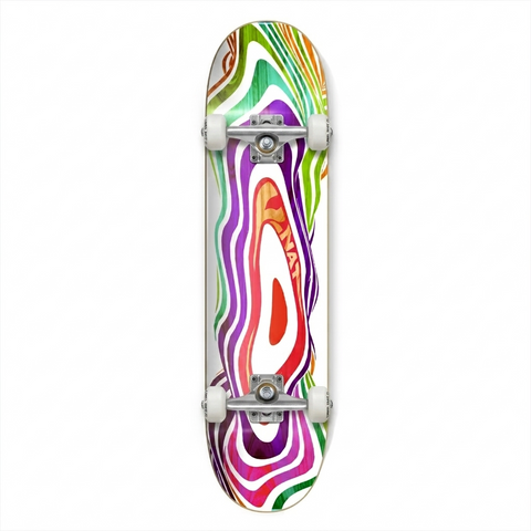 Skate Completo V-Natural - Ondas