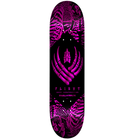 Tabla Powell Peralta FLIGHT - Skeleton Pink foil 8