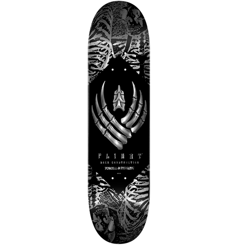 Tabla Powell Peralta FLIGHT - Skeleton Silver foil 8.25