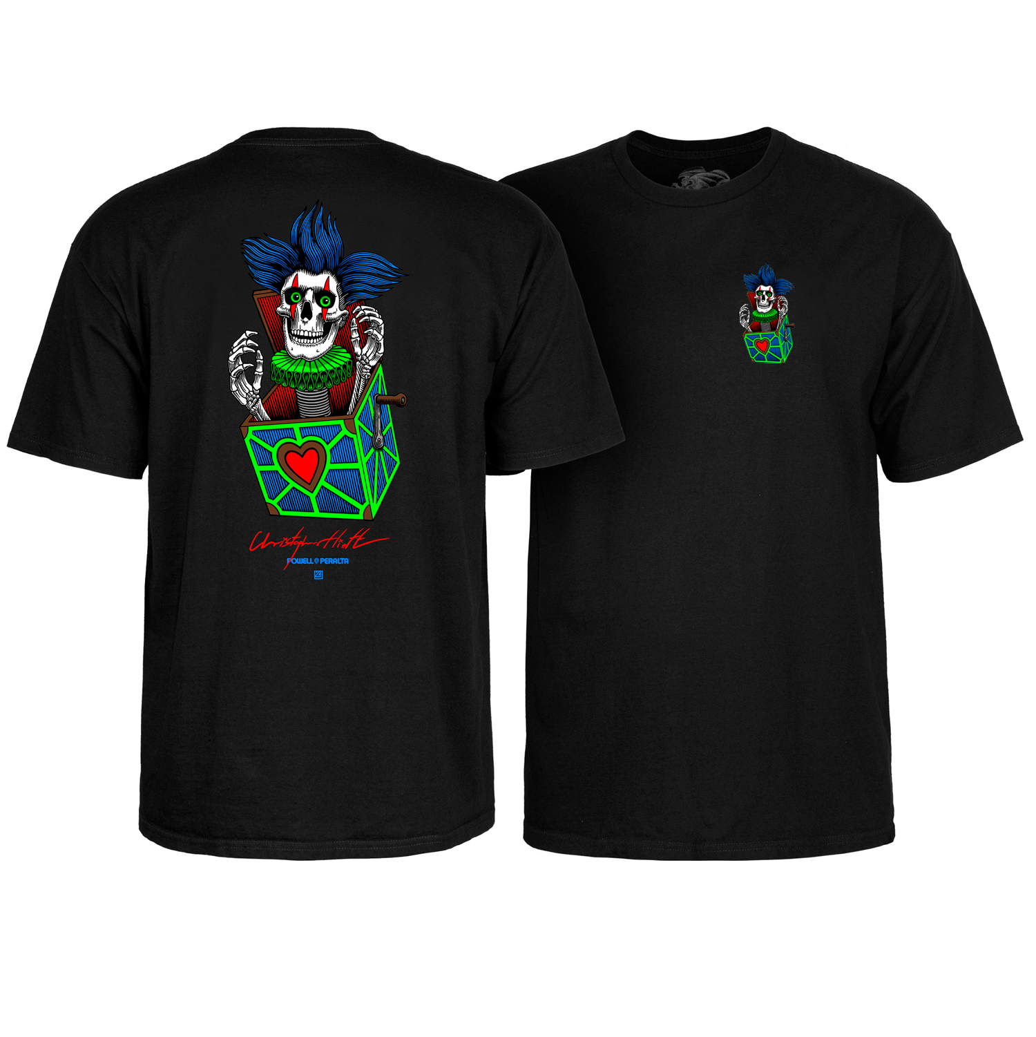 Polo Powell Peralta - Hyett Skull black talla M