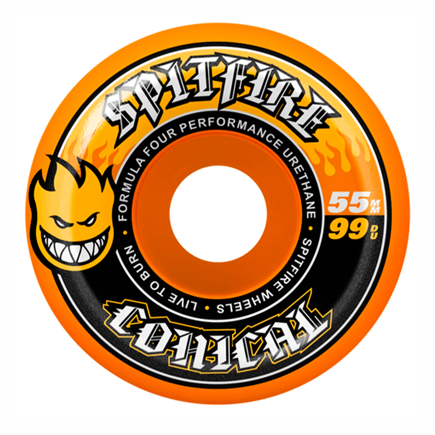 Llantas Spitfire - F4 Conical orange 55mm 99A