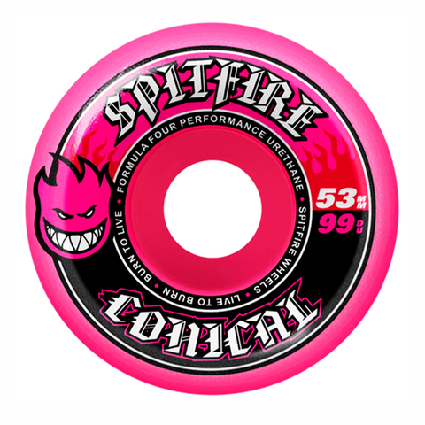 Llantas Spitfire - F4 Conical pink 53mm 99A