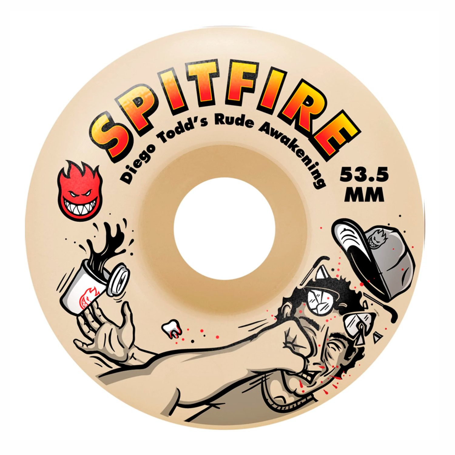 Llantas Spitfire Diego Rude Awakening 53.5, 55.5mm 99du