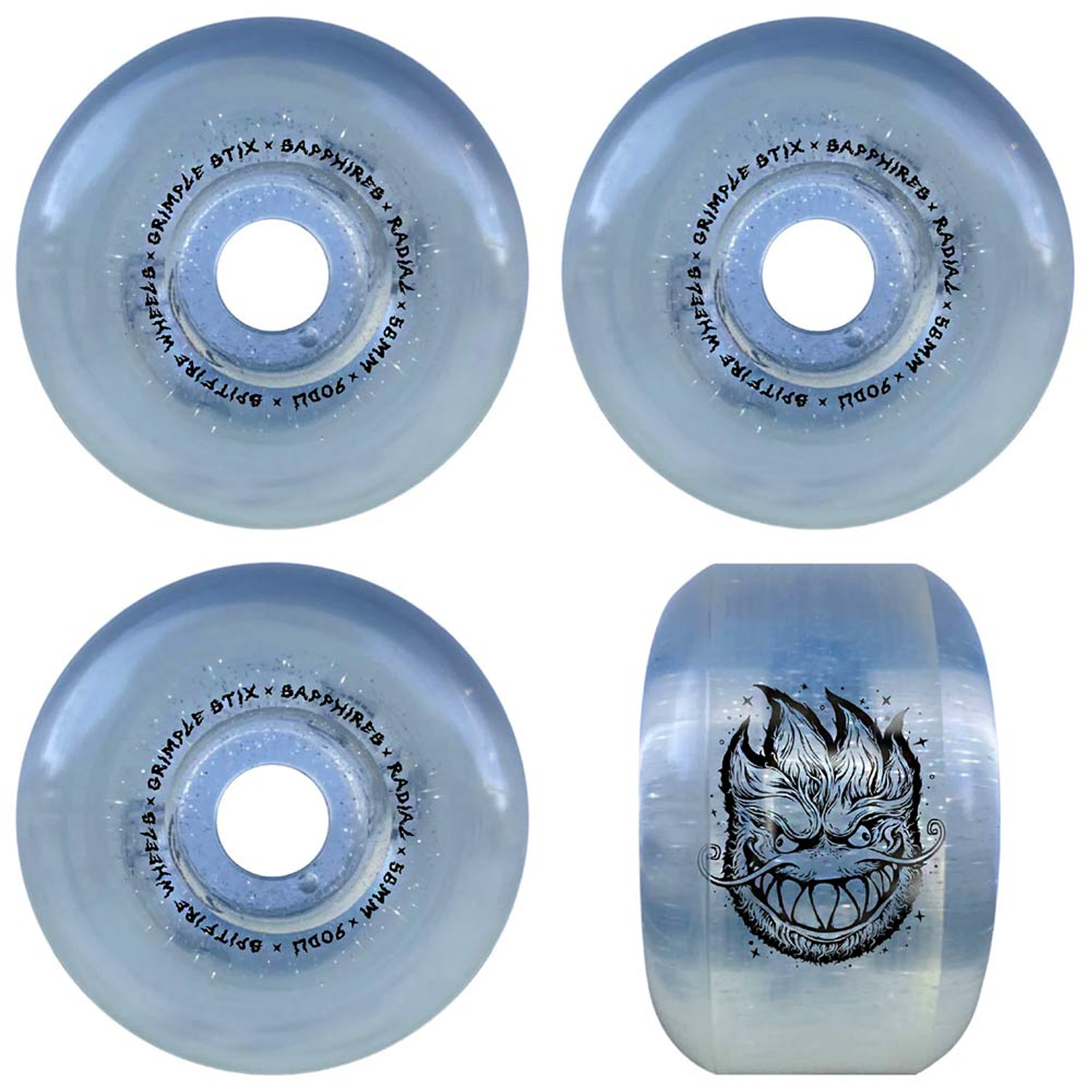 Llantas Spitfire - Grimple Sapphire 58mm 90 DU