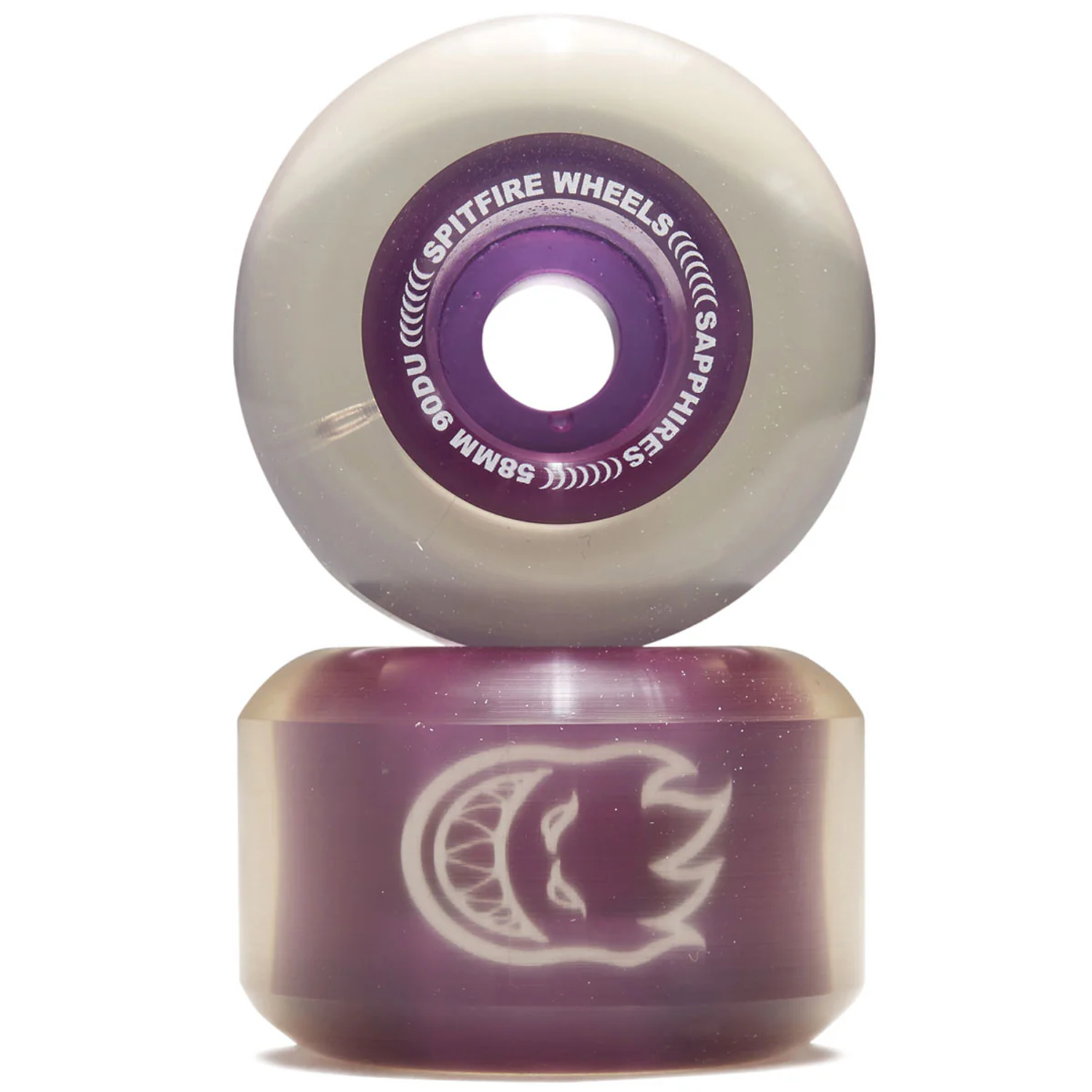 Llantas Spitfire - Sapphires Clear purple 58mm 99