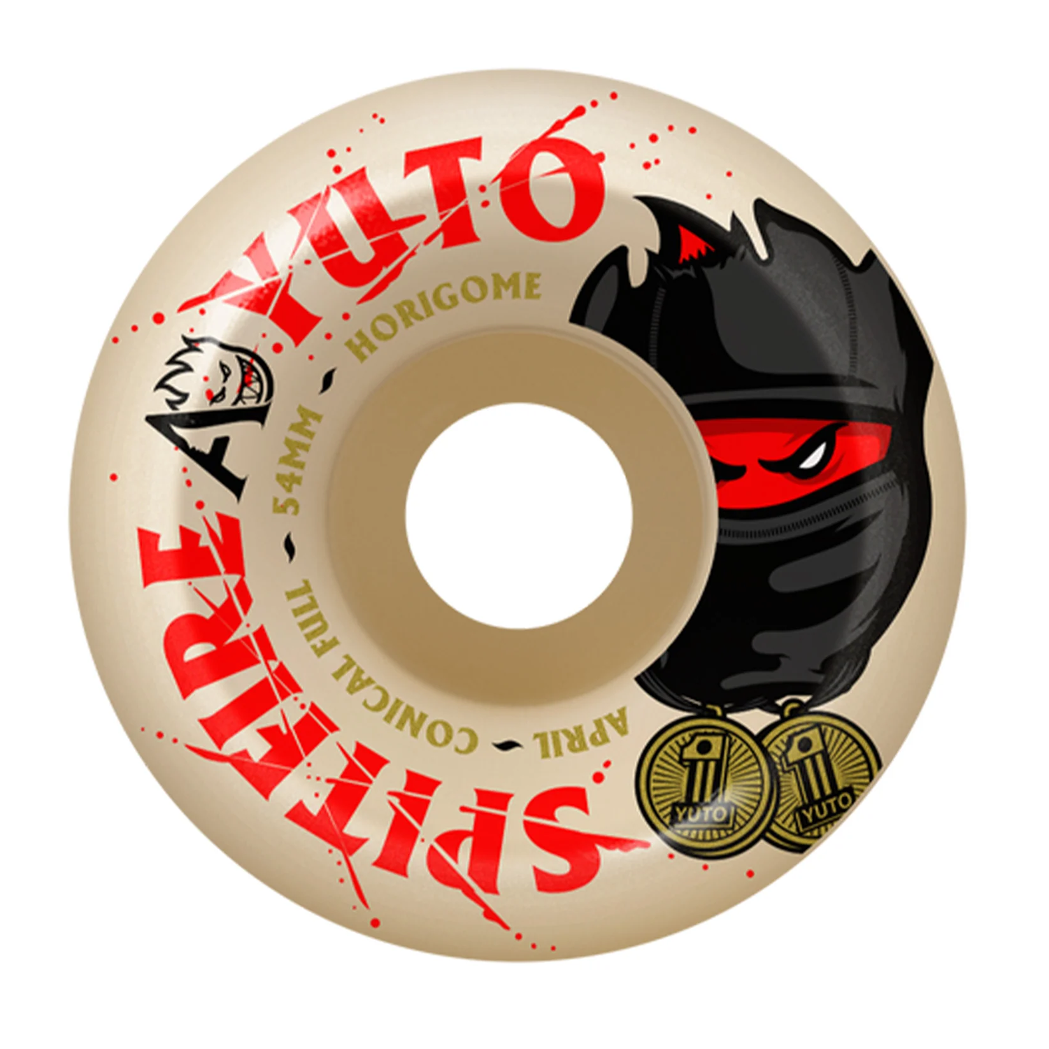 Llantas Spítfire x April Yuto Conical Full 54mm 99A