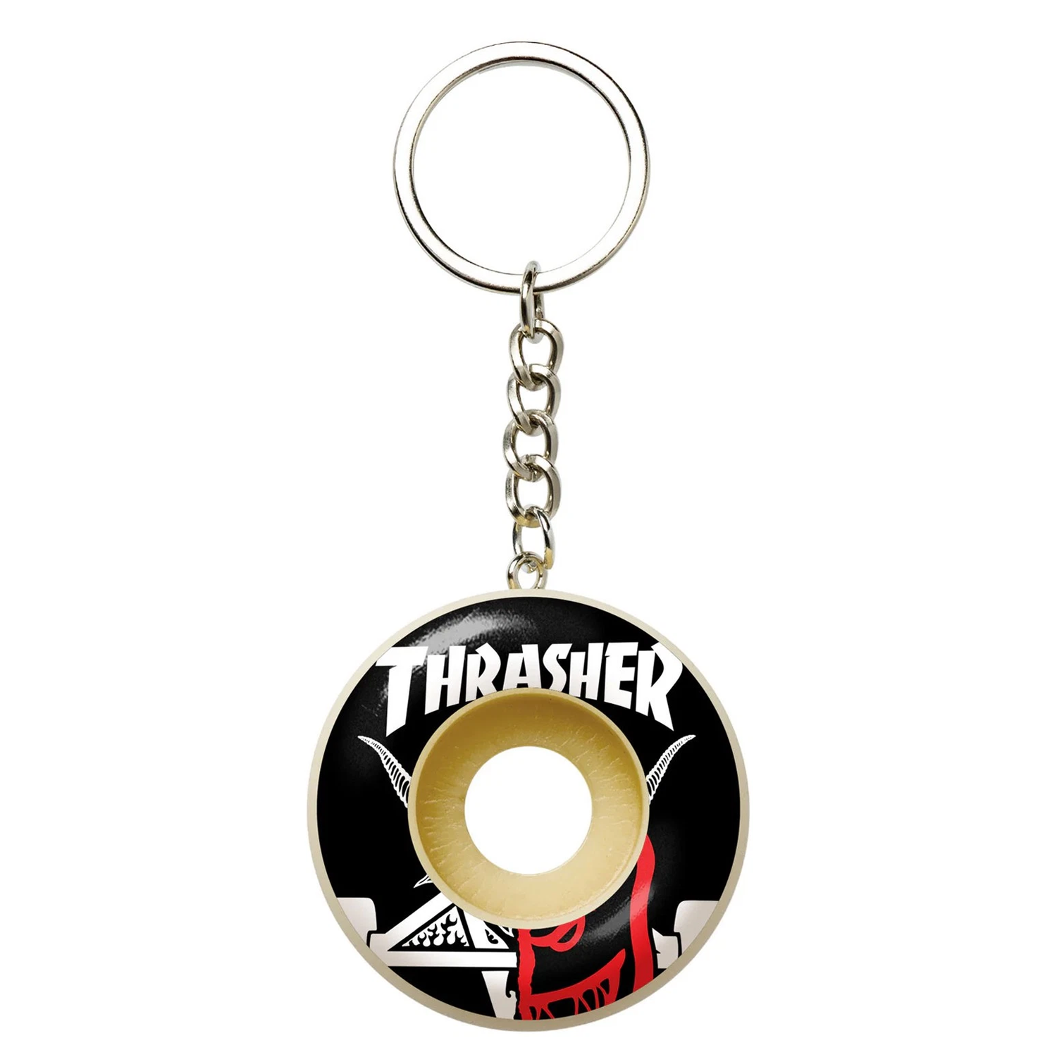 Llavero Spitfire x Thrasher Keychain