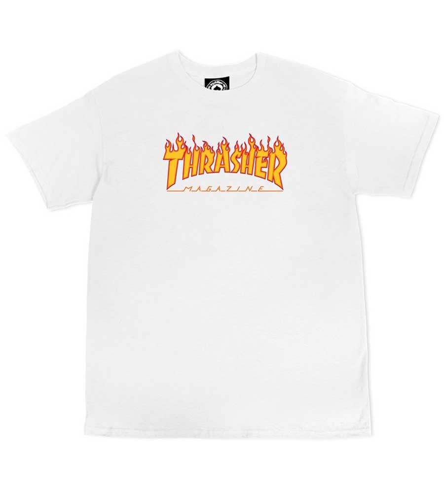 Polo Thrasher Flame white