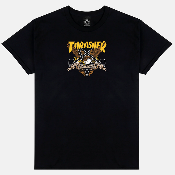 (7895) THRASHER x ANTIHERO パーカー 緑 XL