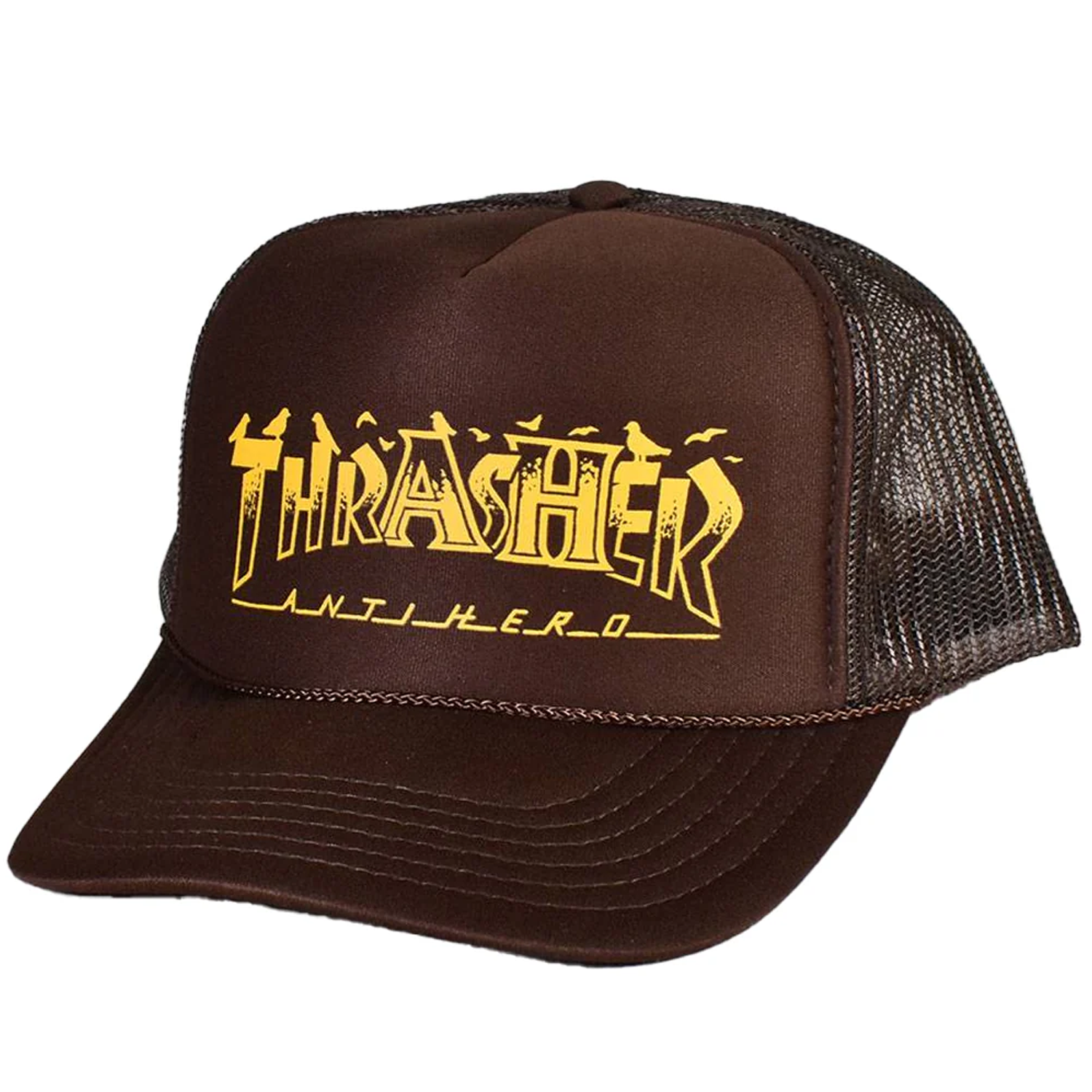 Gorra Thrasher x Antihero Pigeon trucker