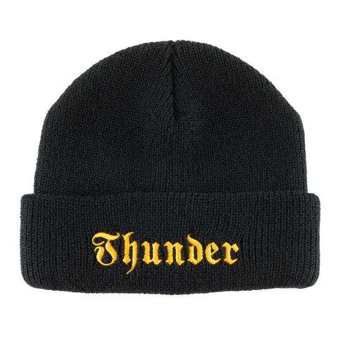 Chullo Thunder Evil Emblem cuff beanie