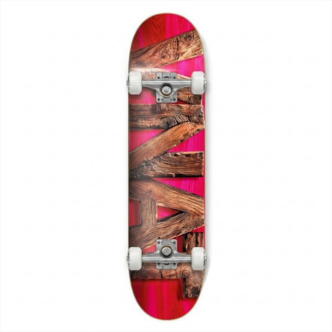 Skate Completo V-Natural - Wood