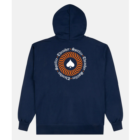 Capucha Thrasher X Spitfire the end oath navy M, L