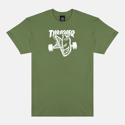 Polo Thrasher X Spitfire thrash & burn military green M