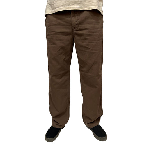 Pantalon V-Natural Baggy Ancho Cocoa