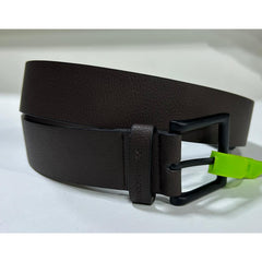 Correa DC marron forrada en cuero talla 34