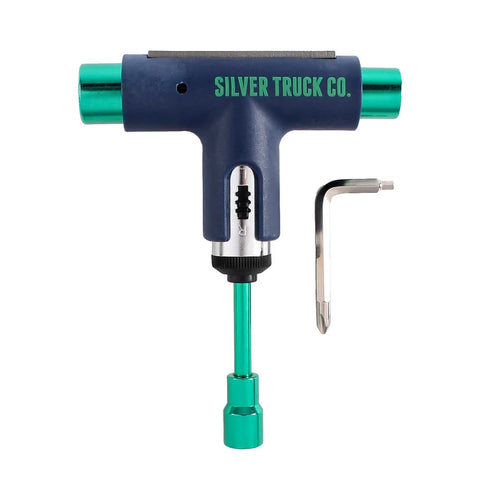 Tool Silver blue/green