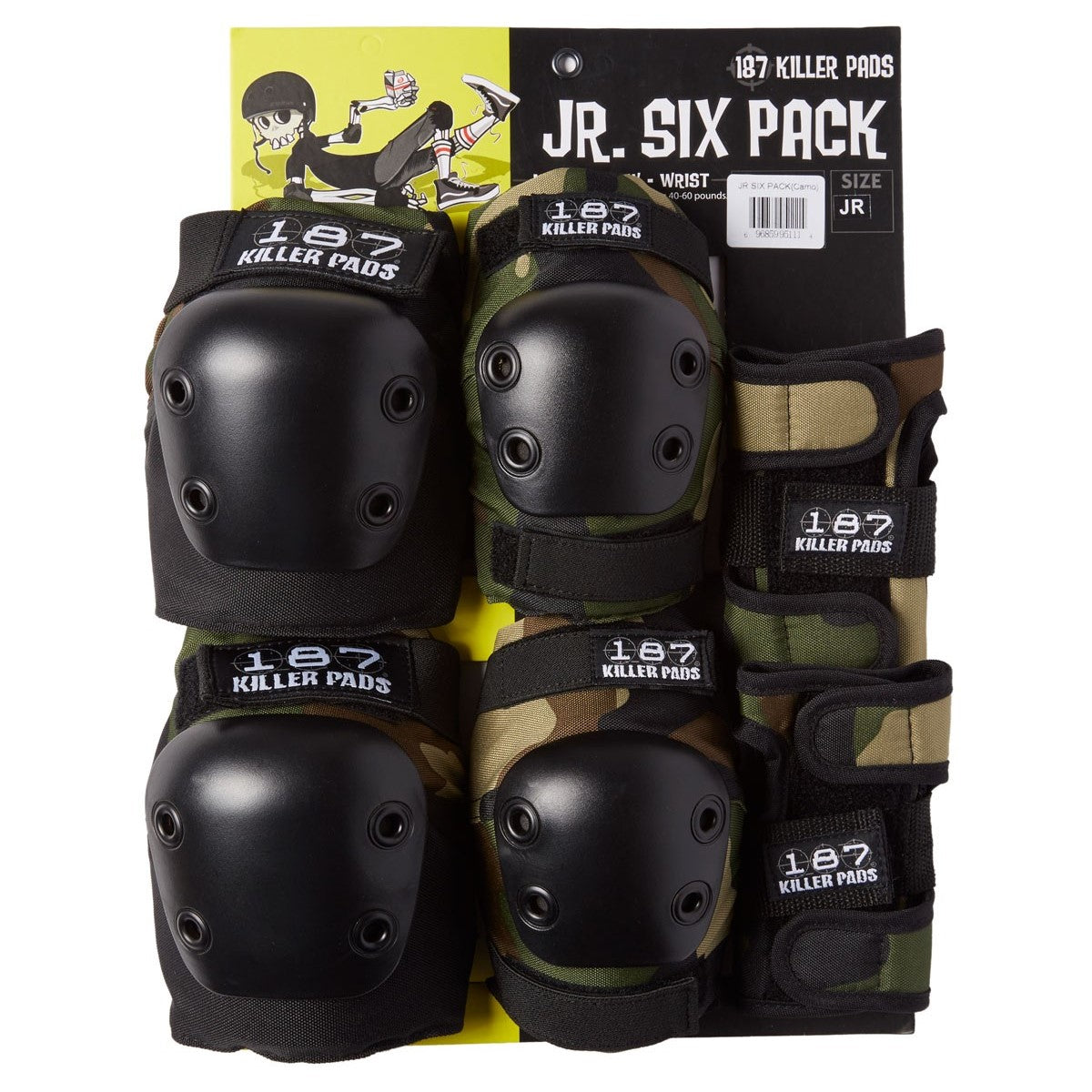 Proteccion Junior 6 Pack set camuflado