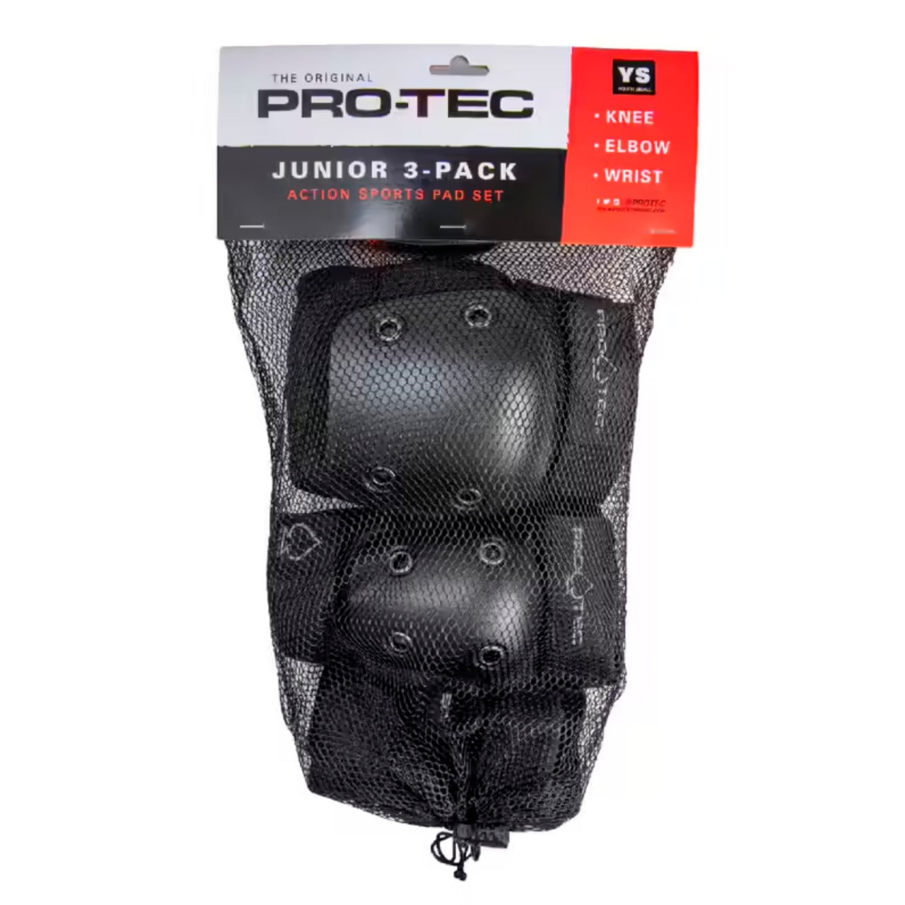 Proteccion Pro-tec Junior 3 pack open back