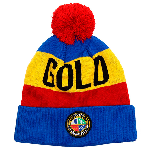 Chullo Gold pompom Crest