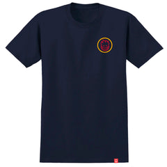 Polo Spitfire - swirl overlay navy red gold