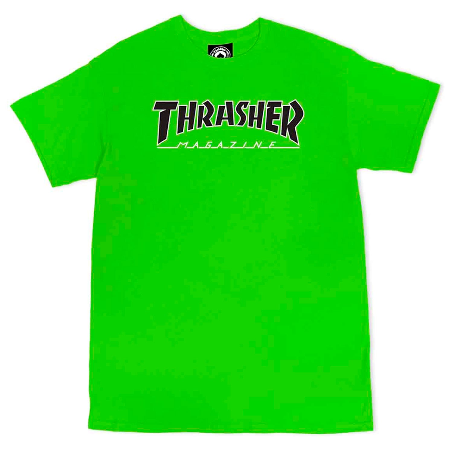 Polo Thrasher - Outlined Lime-Black