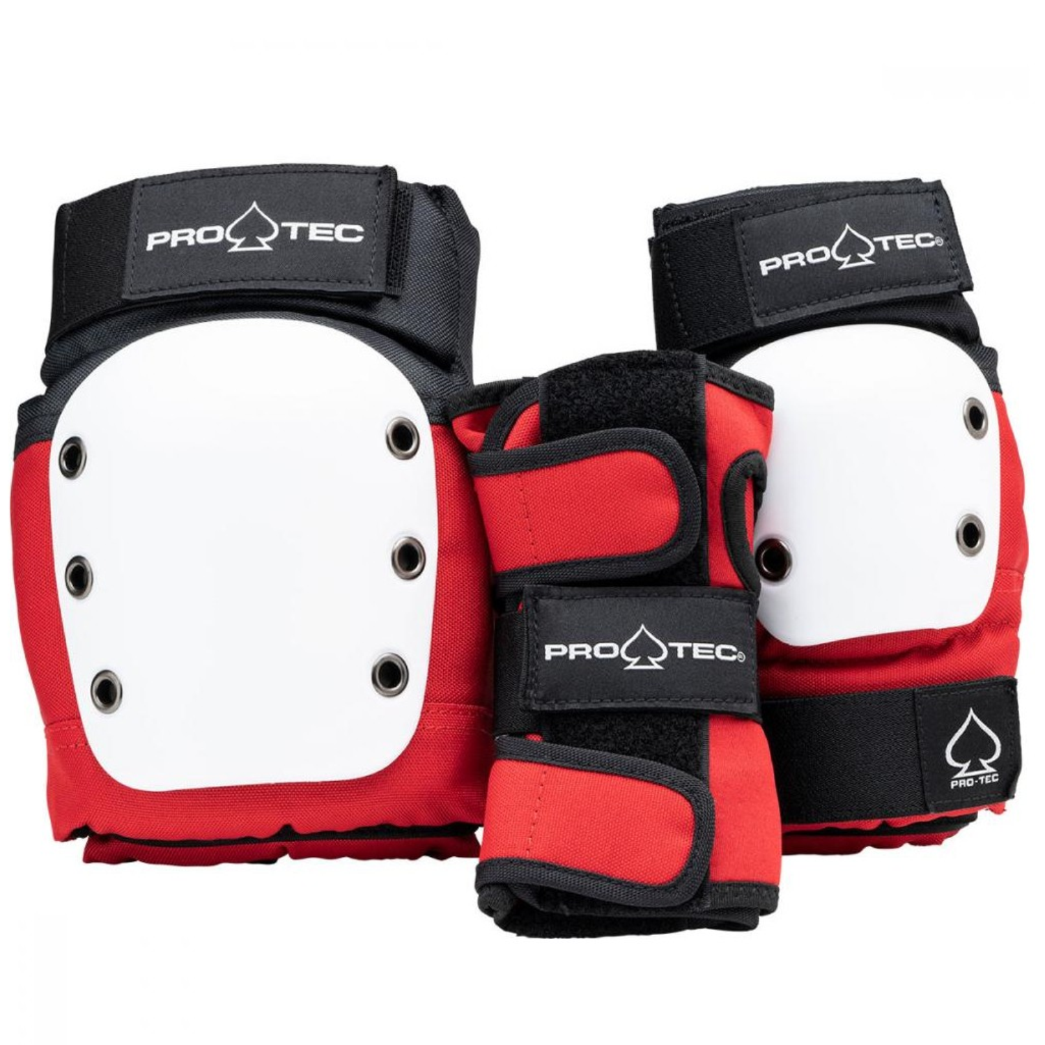 Proteccion Pro-tec Junior 3 pack Black/Red/White