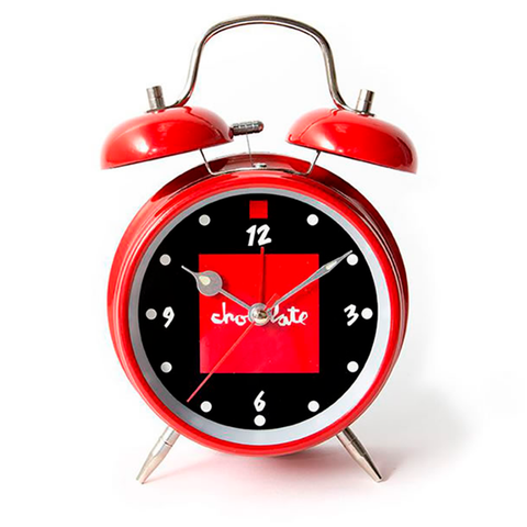 Reloj Chocolate - Red Square Alarm Clock