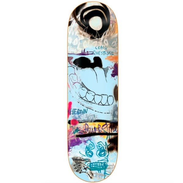 Tabla Heroin Craig Painted - 9"