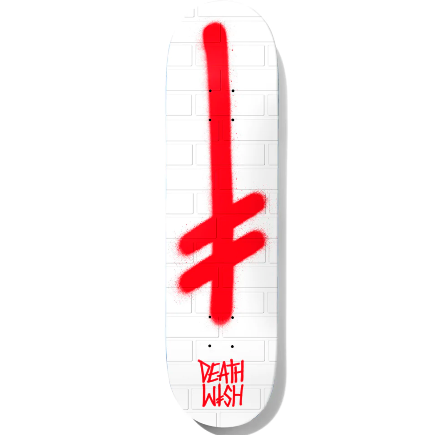 Tabla Deathwish Gang Logo White Bricks- 8.25''