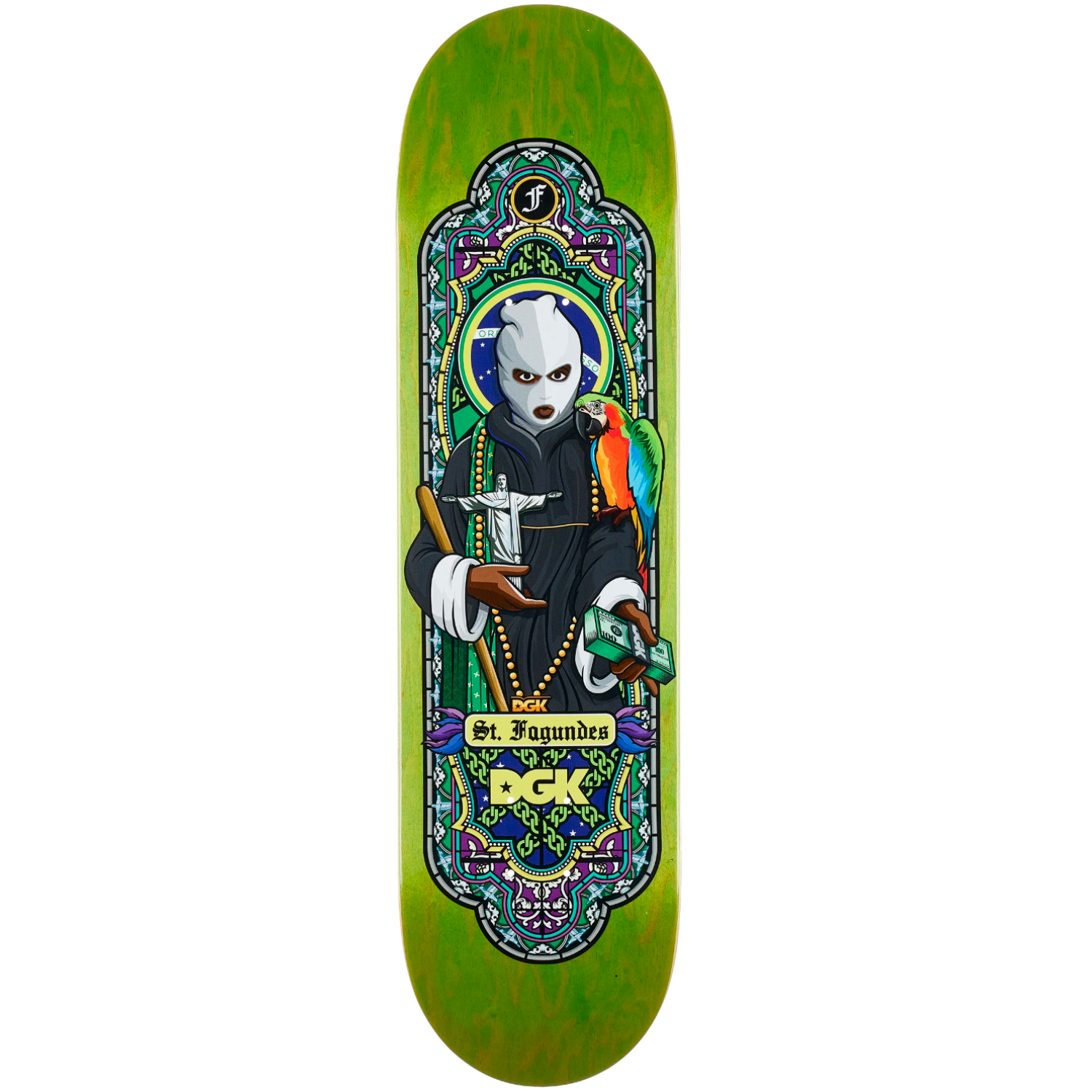 Tabla DGK Ghetto Disciples Fagundes - 8.25"