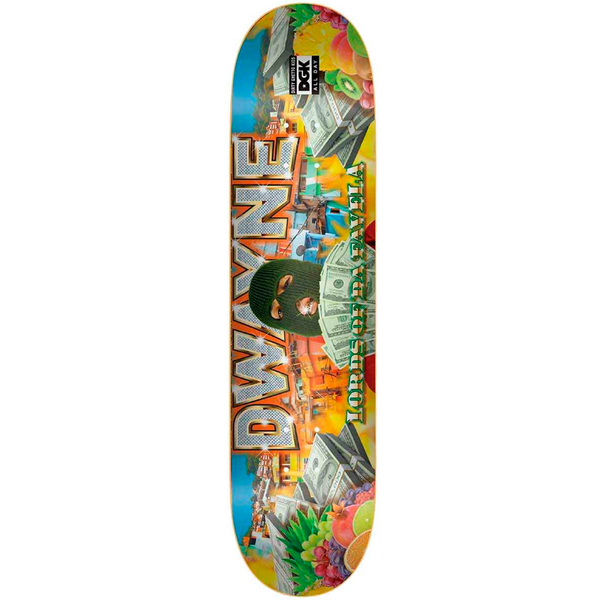 Tabla DGK Ghetto Fab Fagundes Dwayne - 8.06"