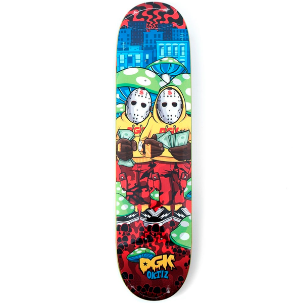 Tabla DGK Ghetto Land Ortiz - 8"