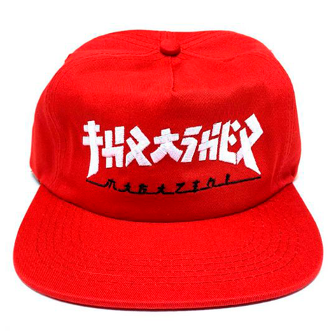 Gorra Thrasher Godzilla red