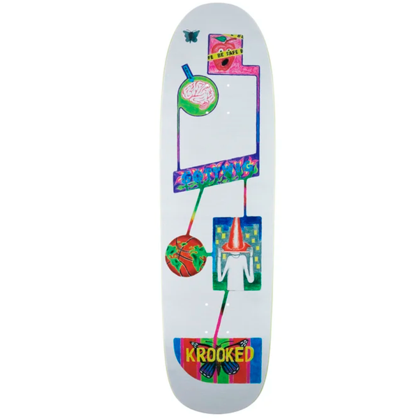 Tabla Krooked Gottwig be safe - 8.88"