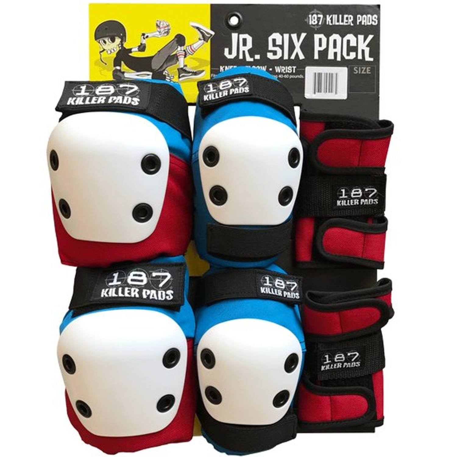 Proteccion Junior Six Pack 187 Killer Pads