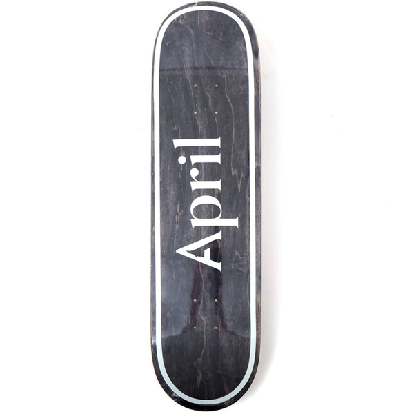 Tabla April OG Logo Invert black- 8.25, 8.5"