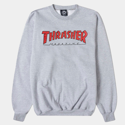 Polera Thrasher Outlined