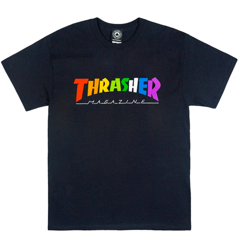 Polo Thrasher Rainbow Black