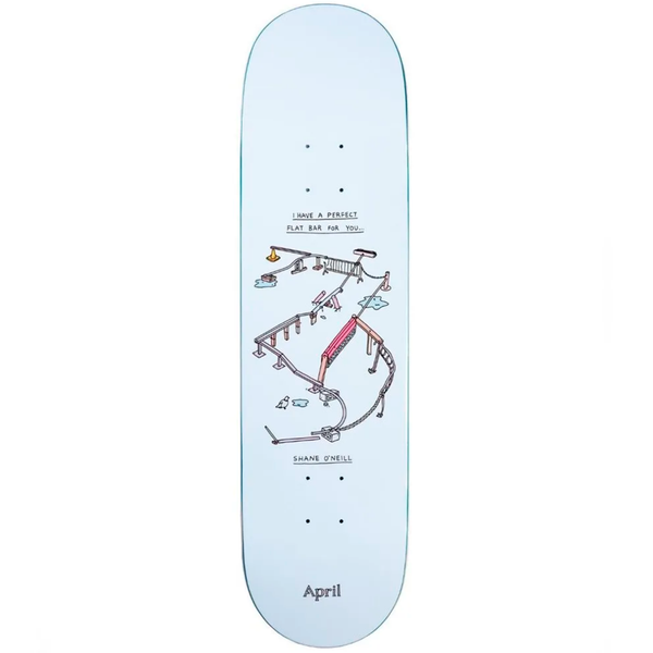 Tabla April Shane Perfect Flatbar - 8", 8.25"